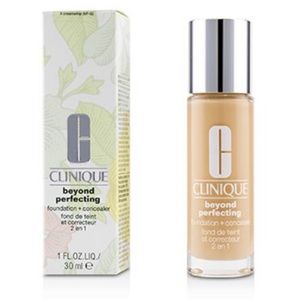Clinique Beyond Perfect foundation + concealer